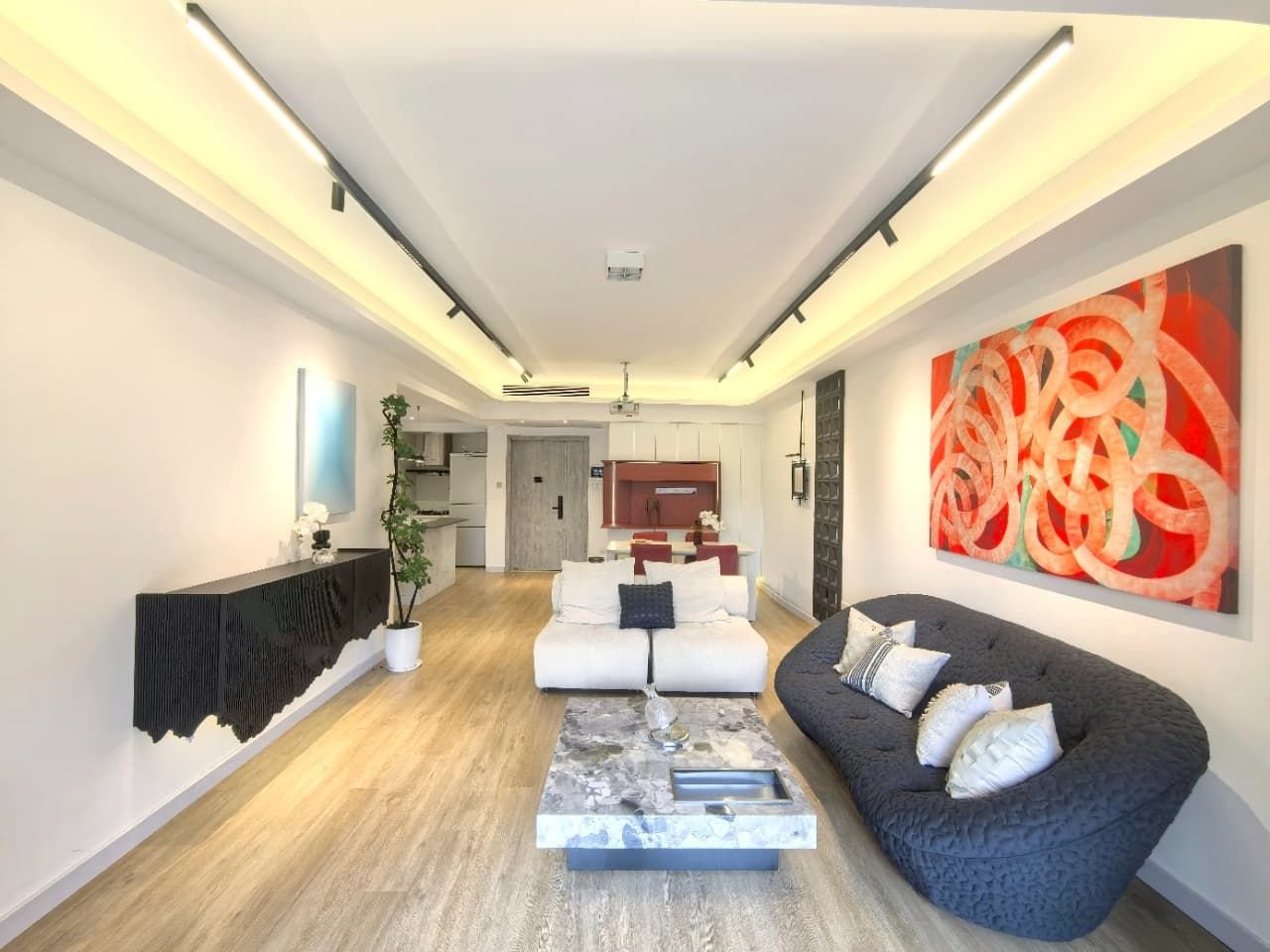 Guangzhou aprtment 3BR 153SQM-Central Park View(凯旋新世界）