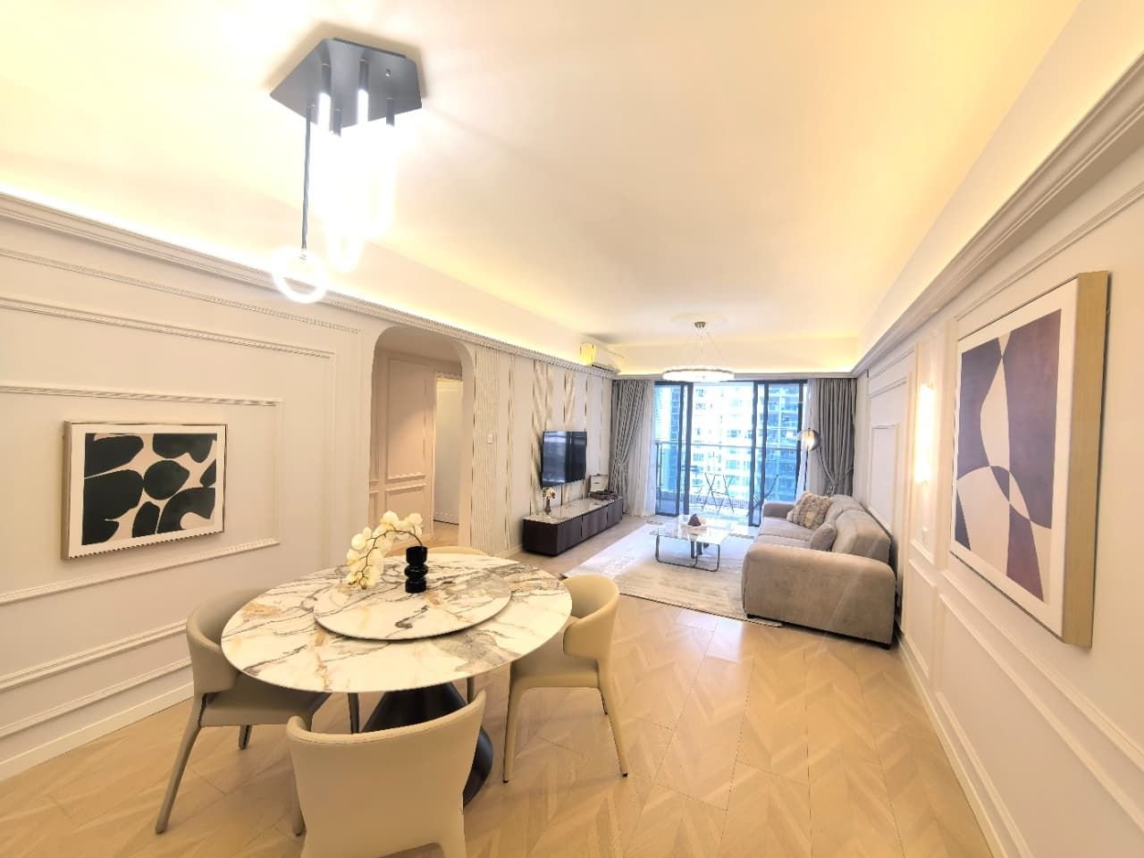 Brand new house Guangzhou 2BR 80SQM-Zhuguang Yujing（珠光新城御景
