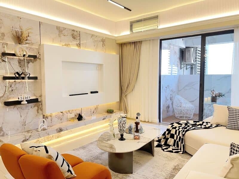 Guangzhou Apartment,Heart of the Business District,2BR 95 SQM-Lingfeng Graden（领峰园）